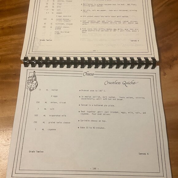 Sixty Minute Metric Chef Regional Canada Vtg Cook Book 1982 Langley - Picture 4 of 8